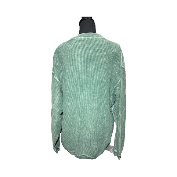 Corduroy Sweatshirt Corded Crew - Anna Maria Island. Size Large - Picture 3 of 6